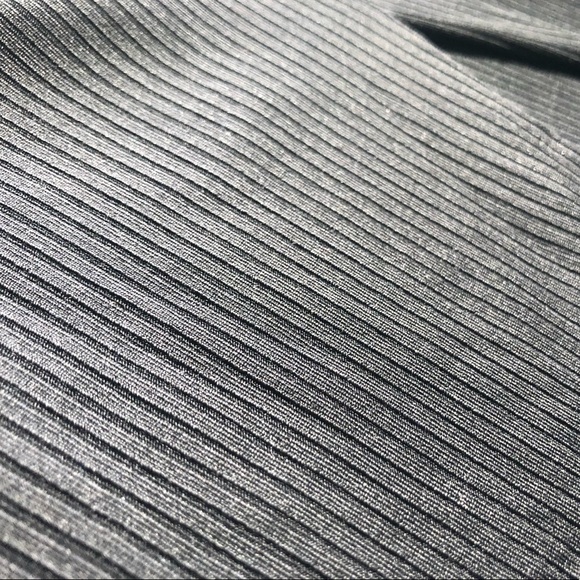 S/M black bodysuit. Deep neckline. Short sleeve. - Picture 2 of 4